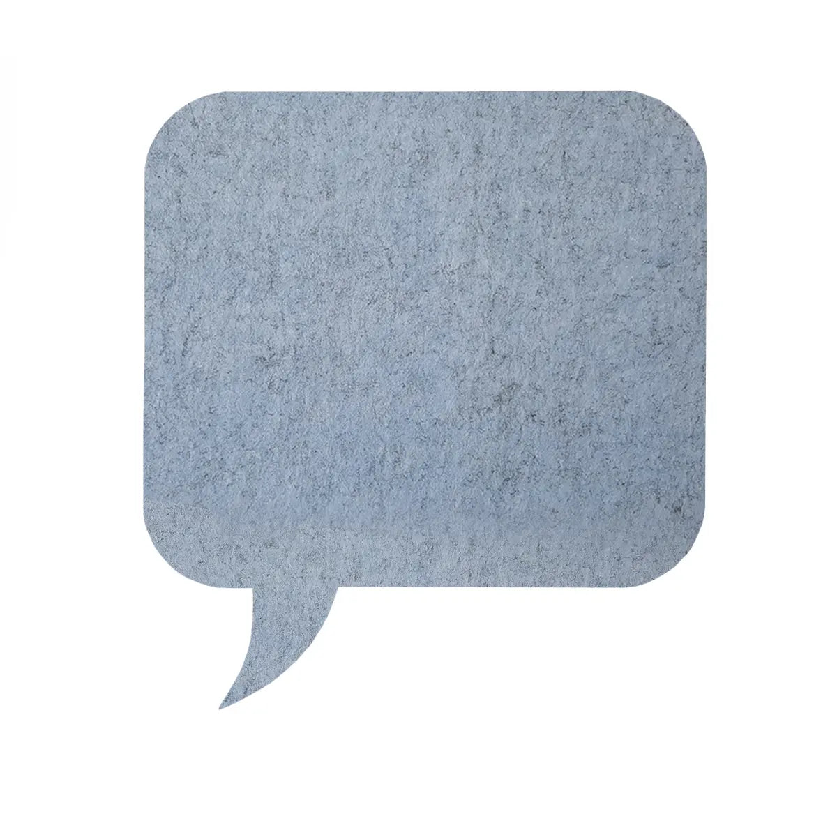 Bulletin Felt Pin Board - PANEL blue on white background Decormania UK